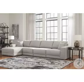Next-Gen Gaucho Grey 4 Piece Modular LAF Sectional