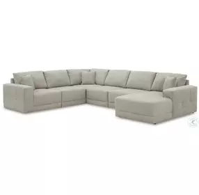 Next-Gen Gaucho Grey Large Sectional with RAF Chaise