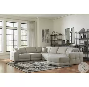 Next-Gen Gaucho Grey Large Sectional with RAF Chaise