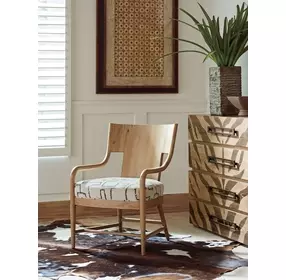 Los Altos Radford Cream Upholstered Accent Chair