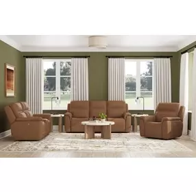 Sawyer Harvest Leather Zero Gravity Power Recliner with Power Lumbar and USB Charging