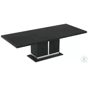 Valentina Grey Rectangular Extendable Dining Room Set