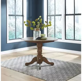 Carolina Crossing Antique Honey 5 Piece Drop Leaf Dining Set