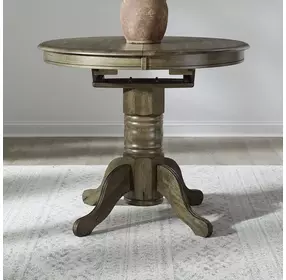 Carolina Crossing Antique Honey 57" Extendable Oval Gathering Table