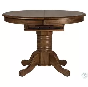 Savannah Crossing Antique Honey Oval Extendable Dining Room Set