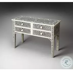 Vivienne Bone Inlay Heritage Console Table