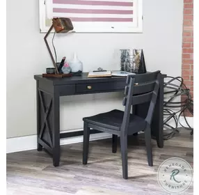 Flatiron Midnight Vanity Desk