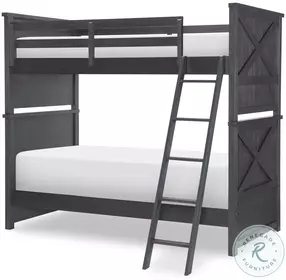 Flatiron Midnight Youth Bunk Bedroom Set