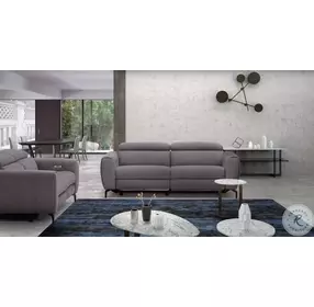 Lorenzo Grey Power Reclining Loveseat
