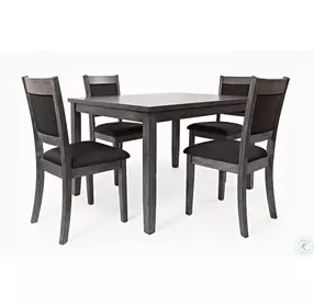 Greyson Heights Medium Grey 5 Piece Dining Set