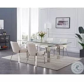 Miami White Dining Chair Set of 2