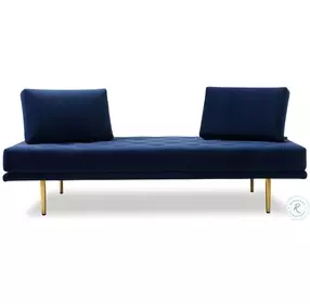 Caesar Blue Full Sofa Bed