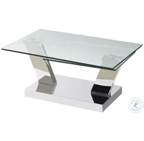 Houston Chrome Occasional Table Set