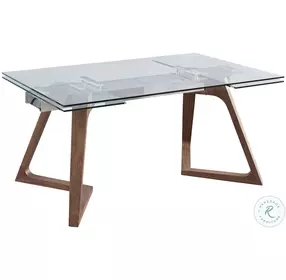 Class Walnut Extendable Dining Room Set