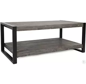 Pinnacle Wire Brush Platinum Occasional Table Set