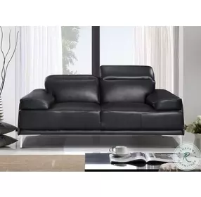 Nicolo Black 86" Sofa