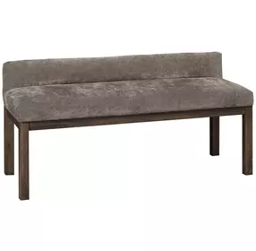 Joinery Brindle Gray Performance Fabric Upholstered Bed Bench