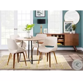 Fabrico Cream Chair Set Of 2