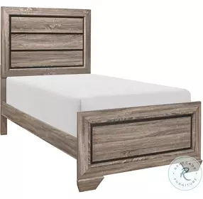 Beechnut Natural Youth Panel Bedroom Set