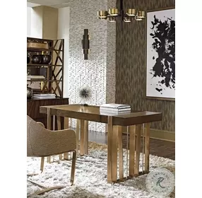 Cross Effect Rich Mocha And Bronze Intersect Writing Desk