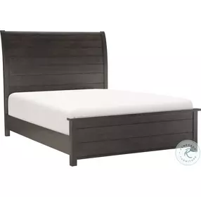 Hebron Dark Cherry Sleigh Bedroom Set