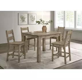 Cardova Vineyard Oak Counter Height Stool Set of 2
