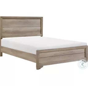 Lonan Rustic Panel Bedroom Set