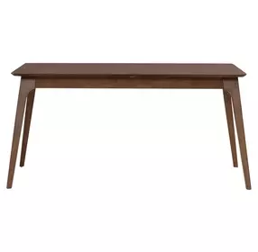 Smart Living Satin Walnut 75" Extendable Rectangular Dining Room Set