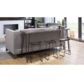 Nature's Edge Slate Counter Height Stool Set of 3