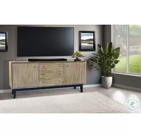 Golden Hearth Natural Blair 3 Drawer Server