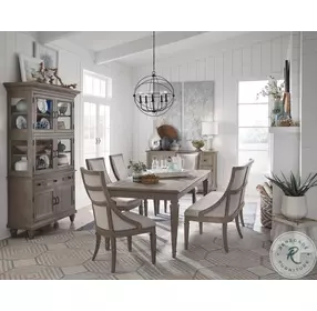 Lancaster Dovetail Grey Upholstered Bench