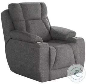 Challenger Wendover Charcoal Power Headrest Wall Hugger Big Mans Recliner