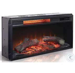 Maple Haze Black 28" Log Fireplace Insert