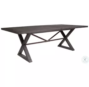 Cohesion Program Grigio Ringo Extendable Rectangular Dining Room Set