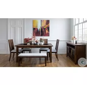 Urban Icon Merlot Upholstered Bench