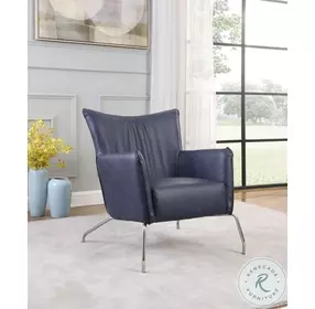 2008 Blue Accent Chair