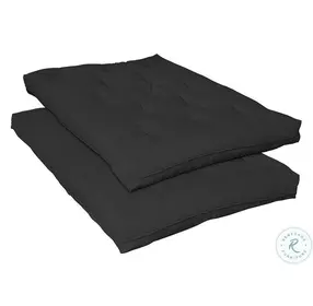2009IS Black 9" Deluxe Innerspring Futon Pad