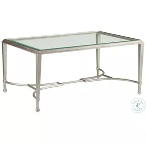 Metal Designs Argento Sangiovese Small Rectangular Occasional Table Set