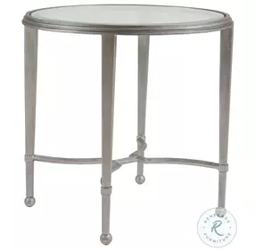 Metal Designs Argento Sangiovese Round End Table
