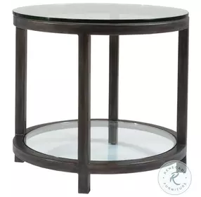 Metal Designs St Laurent Per Se Round End Table