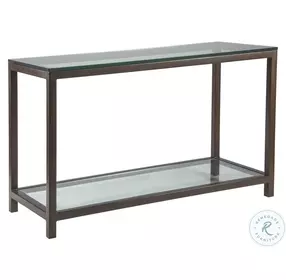 Metal Designs Antique Copper Per Se Console Table