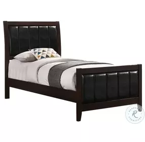 Carlton Cappuccino Youth Panel Bedroom Set