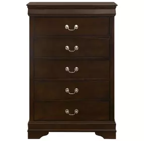 Louis Philippe Cappuccino Chest