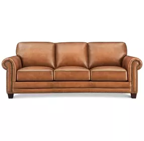 Colwyn Saddle Leather Living Room Set
