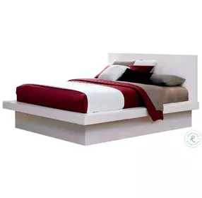 Jessica White Platform Bedroom Set