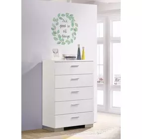 Felicity Gloss White Chest