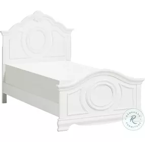 Lucida White Youth Panel Bedroom Set