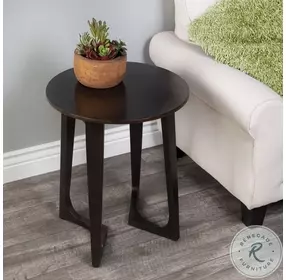 Devin Dark Brown Side Table
