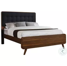 Robyn Dark Walnut Panel Bedroom set