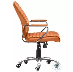 Enterprise Terracotta Low Back Office Chair